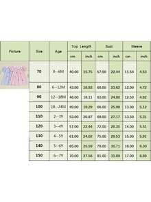 Girls' Summer Dress Embroidery Striped Short Sleeve Dress Round Neck Toddler Play Dress Lightweight Breathable - Blue - View 3