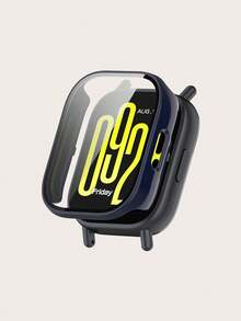 1pc Tempered Glass Film + PC Protective Case, Compatible With Redmi Watch 5 Active Smartwatch, With Integrated Screen Protector Accessory - For Redmi Watch 5 Active - View 10