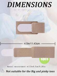 12 件/6 件/3 件布质趾分离器和保护器，锤状趾套，适用于重叠趾、弯曲趾、卷曲趾，易于穿鞋的足部护理工具