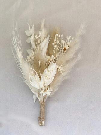 波西米亚风迷你干花花束套装 | 小瓶插花 | 餐桌装饰 | 信箱礼物，秋季装饰，秋季