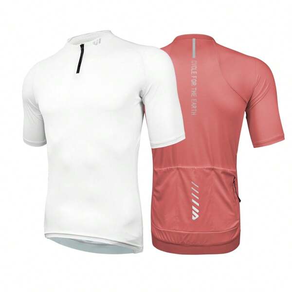 wulibike Wulibike  Pro Cycling Jersey Men Short Sleeves Ultra-Light Road Bike Jersey Cycling Biking Bicycle Shirt