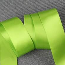 1pc 38mm Single Face Polyester Ribbons Solid Color Satin Ribbon For Handmade Craft Gifts Wedding Christmas Decoration DIY Bows