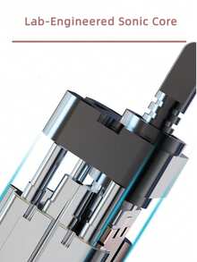 U型电动牙刷，3种模式，卡通恐龙设计，360°清洁，IPX7级防水 - 粉色 - 查看 9