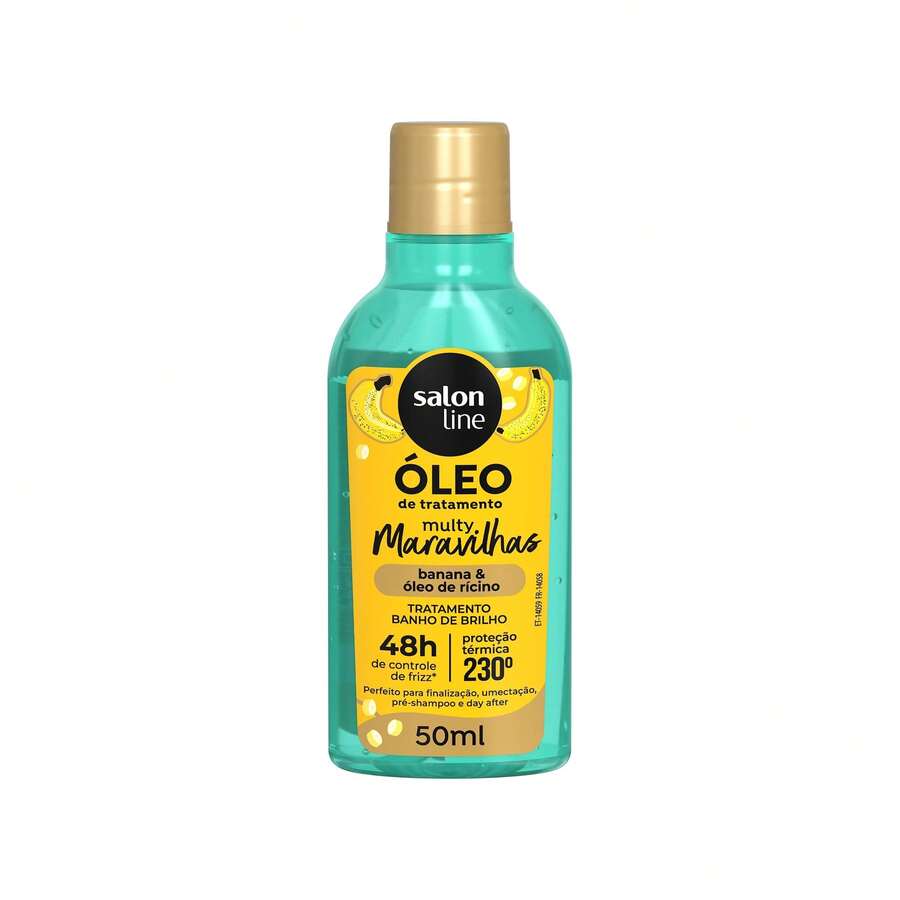 Salon Line Multy Maravilhas Banana Dream Curls Repair Oil 50ml - Multicolor - View 1