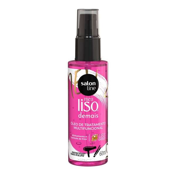 Salon Line Óleo de Tratamento Multifuncional Meu Liso Demais 60ml