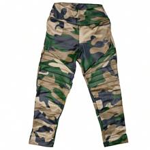 Calça Menina Frisada Militar De 1 A 10 Anos Nina Kids