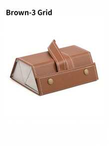 1pc 2/3/4/5/6 Slot Sunglasses Storage Organizer Eyeglasses Holder Foldable Travel Case With For Multiple Glasses Hanging Eyewear Display Back To School