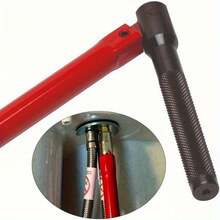 Wrench Socket Plumber Back Nut Kit Tap Installation Tool Bathroom Faucet 8-13mm - 紅色 - 查看 4