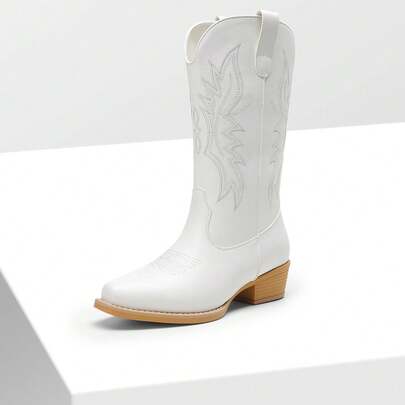 DREAM PAIRS DWomen's Mid Calf Boots