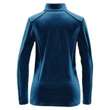 Stormtech Mens Thermal Quarter Zip Base Layer Top (Ocean) - Coffee Brown - View 2