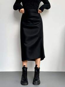 Women Skirts - Black - View 1