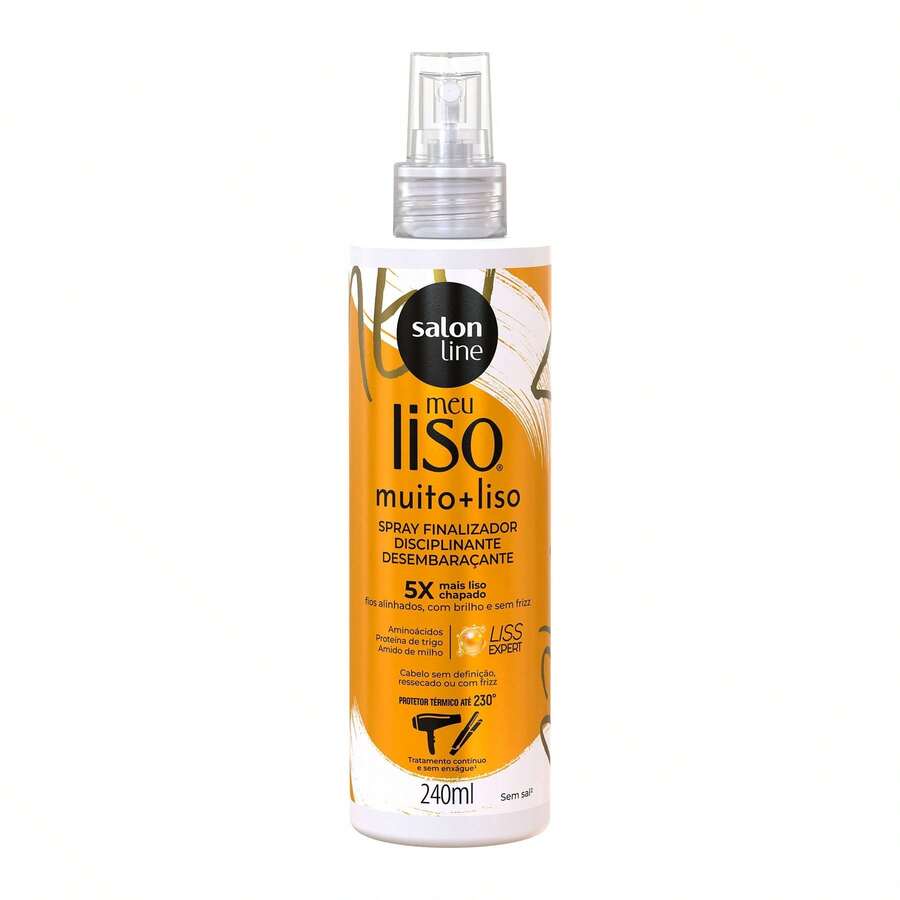 Salon Line My Very Straight + Straight Thermal Protector Defrizzing Spray 240ml - Multicolor - View 1