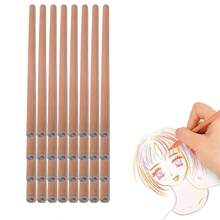 1/2/4/8/16/32pcs Wooden Colored Pencils, 7 Colors In One Pencil. Suitable For Adults And Students To Create Hand-Drawn Artworks, Family Painting, Christmas Card Coloring, Diy Sketching Office, School, Drawing,Student,Markers,Stationery,School Supplies Christmas Stocking Fillers,Back To School - Multicolor - View 15