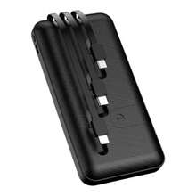 Portable Charger Power Bank 10000mah E'spada Bte-28e - màu đen - Xem 1