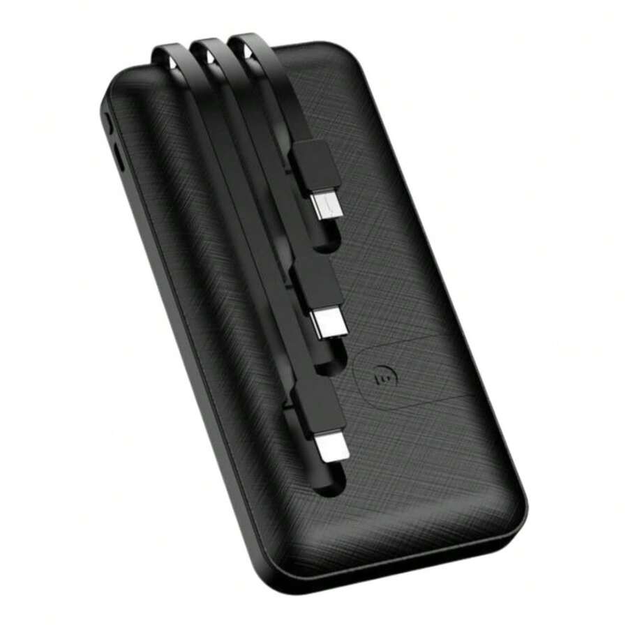 Portable Charger Power Bank 10000mah E'spada Bte-28e - màu đen - Xem 1