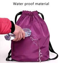 Zaino grande impermeabile con motivo a rombi, stile outdoor, materiale in nylon, tasche per sport e fitness, con chiusura di sicurezza, ideale per il ritorno a scuola
