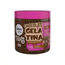 Salon Line, Gelatina Capilar, #ToDeCacho, Chocolate, Vegano -  Para Cabelos Ondulados, Cacheados e Crespos, 400g - Roxo - Visão 1