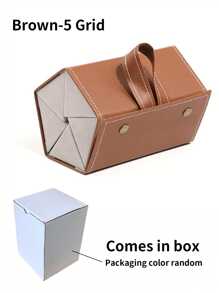 1pc 2/3/4/5/6 Slot Sunglasses Storage Organizer Eyeglasses Holder Foldable Travel Case With For Multiple Glasses Hanging Eyewear Display Back To School