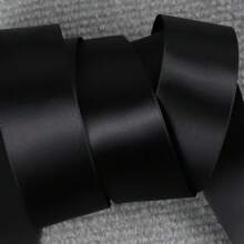 1pc 38mm Single Face Polyester Ribbons Solid Color Satin Ribbon For Handmade Craft Gifts Wedding Christmas Decoration DIY Bows