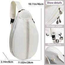 2025 New High-Quality Tennis Bag, Badminton Racket Bag, One Shoulder Diagonal Cross-Body Professional Sports Racket Bag