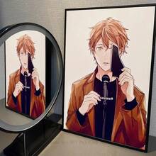 1 件流行日本卡通海报墙面艺术咖啡馆酒吧房间墙壁装饰无框 - 彩色 - 查看 27