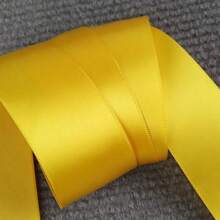 1pc 38mm Single Face Polyester Ribbons Solid Color Satin Ribbon For Handmade Craft Gifts Wedding Christmas Decoration DIY Bows