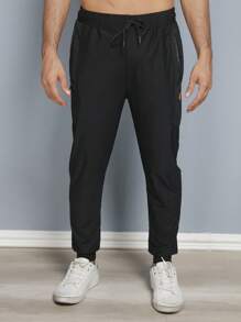 Calça importado masculino poliamida Seda gelada academia elastano casual secagem rápida