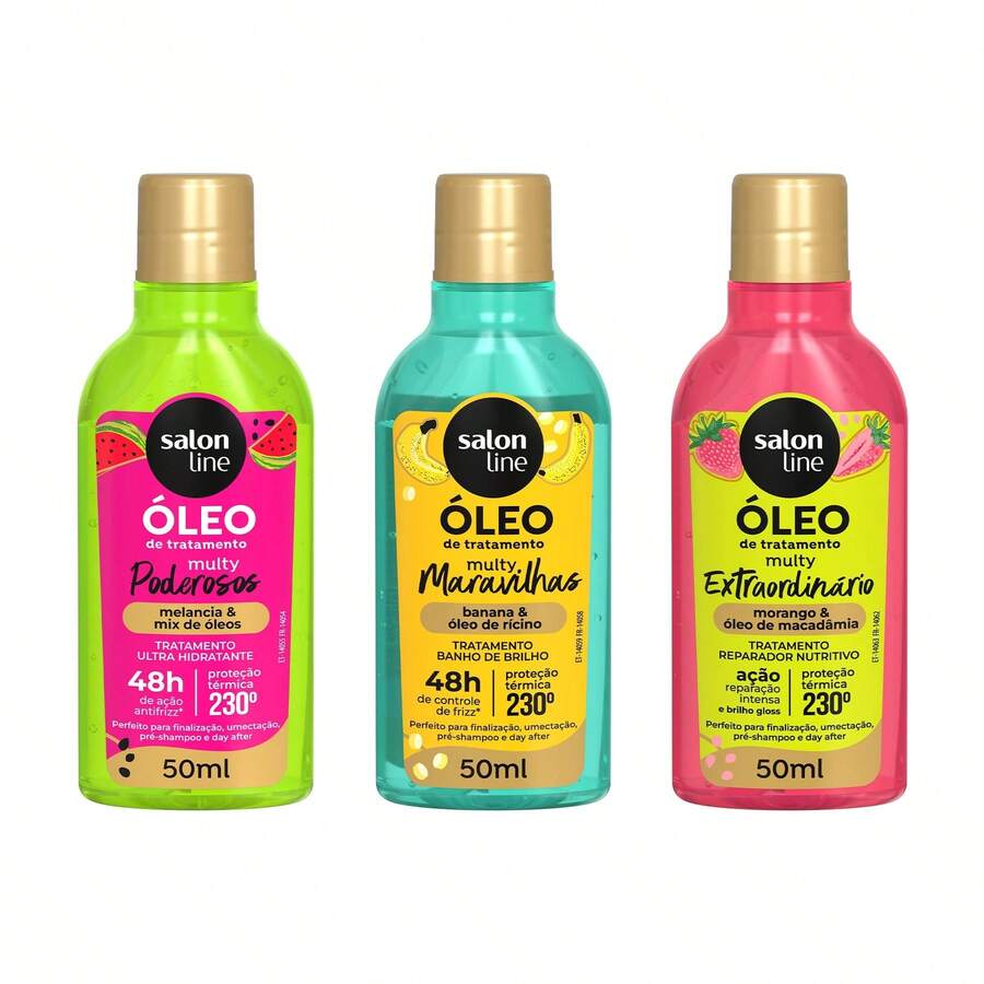 Salon Line Hair Schedule With Multy Oils - Multicolor - View 1