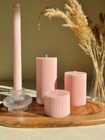 Decoratieve gestreepte kaarsen in Scandinavische stijl, retro high-end cilindrische geurkaarsen, decoratieve kaarsen voor bruiloften, kaarsen voor een romantische sfeer, decoratieve kaarsen, kandelaardecoraties voor thuis, kaarsen voor bruiloften, geurkaarsen, cadeaus voor vrouwen
