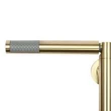 YUNRUX Grifo de bañera con termostato Grifo de bañera Conjunto de ducha Grifo mezclador - Dorado - Ver 5