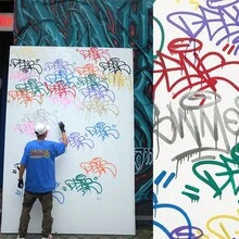 1pc Leak-Proof Oil-Based Marker Pen With Graffiti Design, 60ml/10mm Waterproof, Refillable Back To School - 60ml/10mm - View 10