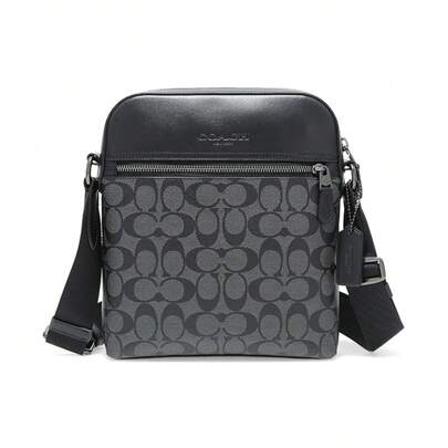 Iconic Logo Canvas HOUSTON Flight Bag 4010QBMI5