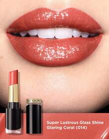 Revlon Superlustrous Glass Shine Lipstick - Glaring Coral - View 1