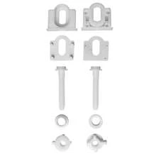 Plastic Round Slow-Close Toilet Seat In White