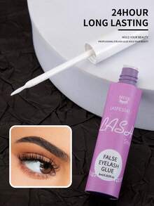 1pc False Eyelash Glue 6ml Super Strong Setting Long-Lasting Transparent Glue Professional Latex-Free Eyelash Glue Waterproof Quick-Drying Eyelash Extension Glue Best White Strip Eyelash Glue Suitable For Sensitive Eyes Eyelash Glue Adhesive Can Be Used With Eyelashes And Eyelash Clusters - White - View 9