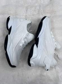 Men Height Increasing Shoes, 8cm/3.15in Invisible Height Increase, Fashionable Thick Sole Chunky Sneakers, Breathable Running Shoes, Men Invisible Casual Sneakers, White Mesh Shoes, New 2025 Style, Increased Insole Shoes, Dark Color, Plus Size 45-46