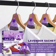 [Delivered Within 3 Days] 1/2/3 Boxes Lavender Sachet Fragrance Car Bundle Pocket Deodorant Sachet Car Home Wardrobe Shoe Cabinet Toilet - hộp đơn 10 chiếc - Xem 5