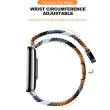 Nylonarmband kompatibelt med Redmi Watch 5/4 Smart Strap Ersättning Sportarmband för Miband 9 Pro/Miband 8 Pro SmartWatch Band - för Redmi Watch4/5/Mi Band 8/9 Pro - Visa 8