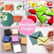 Juego de herramientas multifuncional para manualidades de papel que incluye marcadora de puntuación plegable, abrecartas, cortapapeles, marcador, plegadora y caja de regalo