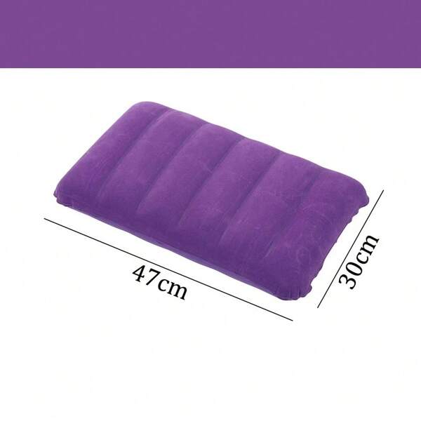 Air Cushion Pillows Outdoor Camping Folding Square Lnflatable Pillows Travel Backrest Plane Head Rest  Pillow Camping