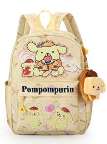 Sanrio Sanrio Shoulder Bag Handbag Tote Women's Bag Crossbody Hello Kitty Melody Kuromi Pudding Dog Cinnamon Dog Doll Doll Bag Cartoon Printing Portable Cute Large Capacity Coin Purse Summer Beach Bag Travel Accessories Cruise Essentials Travel Bag Wash Bag Waterproof, Back To School Essentials