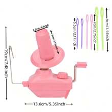 DUWEN Yarn Ball Winder Hand Operated With 6pcs Yarn Needles