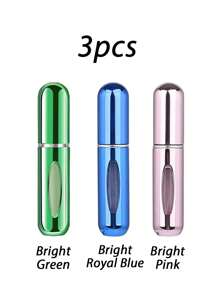 5/3 buc recipient atomizor parfum reîncărcabil mini, reîncărcabil de parfum de călătorie de 5 ml, sticle de parfum reîncărcabile de călătorie, dozator de îmbuteliere cu spray de parfum de călătorie, 1/2/4/10/20 buc mini atomizor portabil de parfum reîncărcabil, spray de parfum reîncărcabil, carcasă cu pompă de reumplere pentru călătorii și ieșiri, provizii de vacanță, camping, accesorii esențiale de vacanță pentru femei, parfum pentru bărbați