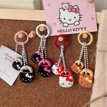 Sanrio 1pc Sanrio Cute Colorful KT Cat Keychain, Funny Bag Charm, Gift For Couples & Best Friends