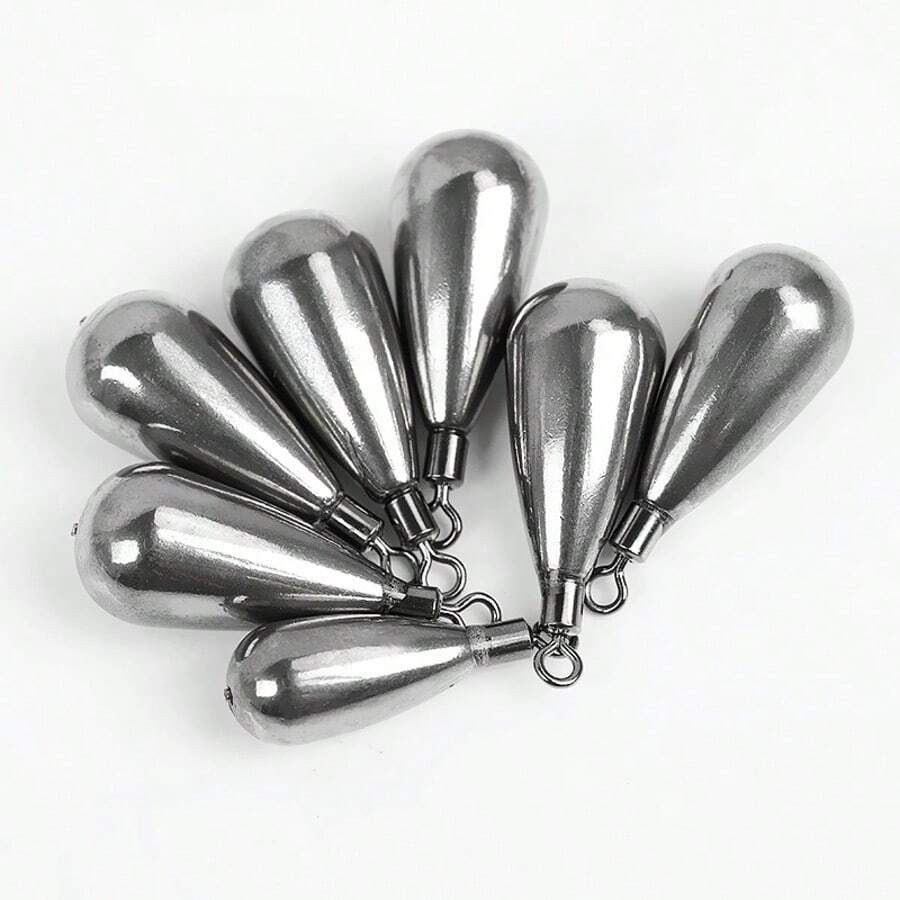 phyxia Teardrop Tungsten Fishing Weights, Tungsten Alloy Fishing Sinkers For Sea Fishing, Fishing Tackle