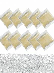 100,000pcs 7-8mm Gel Balls, Absorbent Water Beads Suitable For Vase Fillers, Christmas Decor, Wedding Center Pieces, Birthday Decoration, Floating Candles, Planting, Floral Displays, Gifts