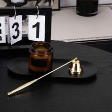 Rose Gold Candle Snuffer, Gold Candle Snuffer, Black Candle Snuffer Bell, Silver Candle Snuffer Bell, Stainless Steel Candle Wick Snuffer, Candle Snuffer Horn Shaped,Wedding - One Size - View 10