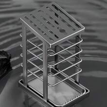 Chef's Choice Stainless Steel Magnetic Knife Organizer - 15-Slot Professional Cutlery Storage With Built-In Sharpener & Scissor Hook