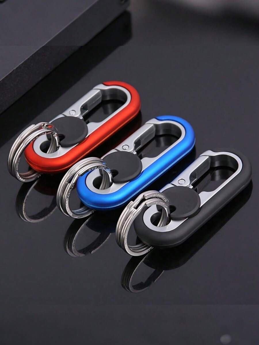 [This Metal Alloy Car Key Chain] Upgrade Your Style With This High-Grade Metal Alloy Car Key Chain - Perfect For Men's Waist Hanging!