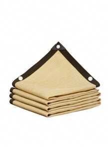 Red de sombreo beige de HDPE anti-UV al aire libre multi-tamaño para jardín, balcón, malla de sombra para plantas, cubierta para acampada, protector solar, velas, toldos y pérgolas para automóviles